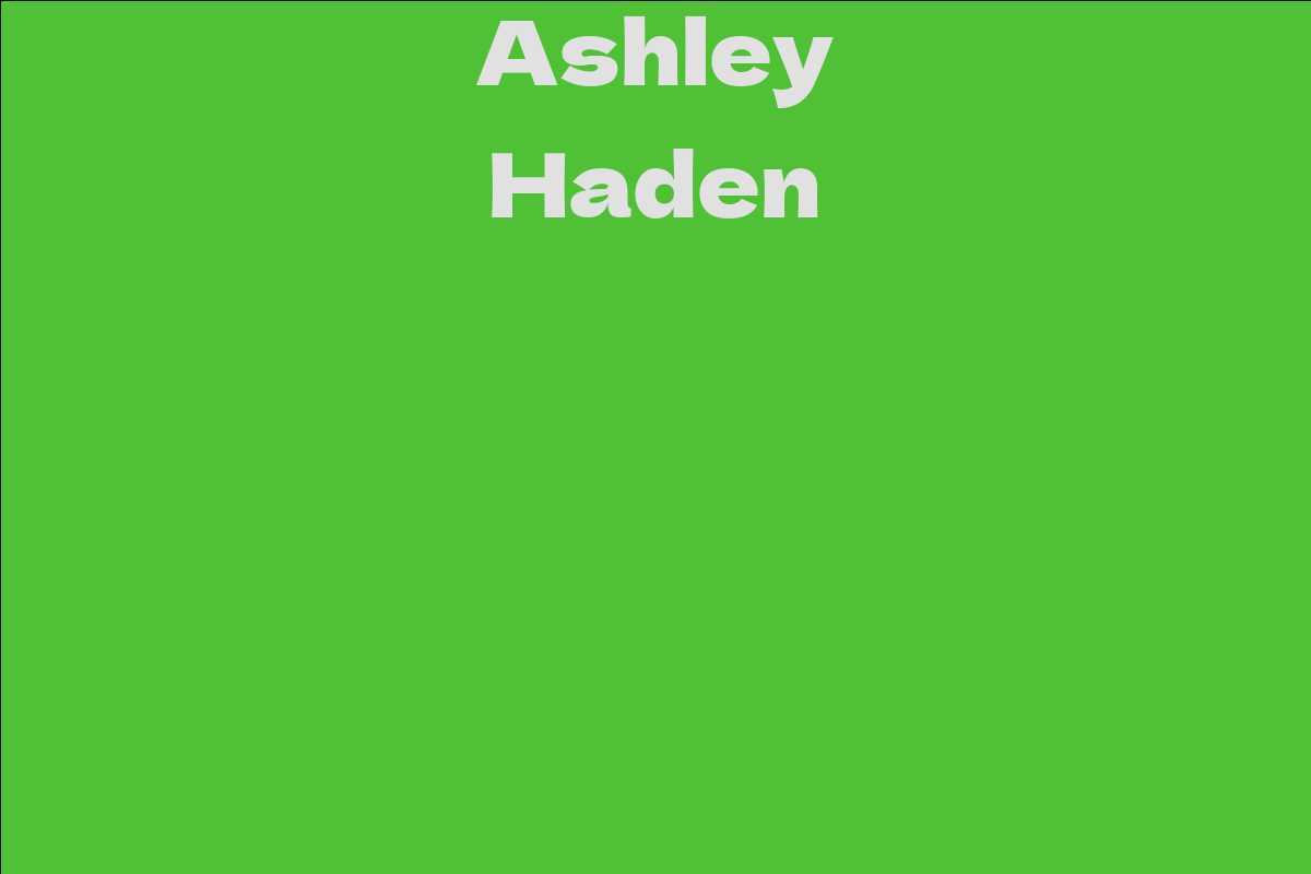 Ashley Haden
