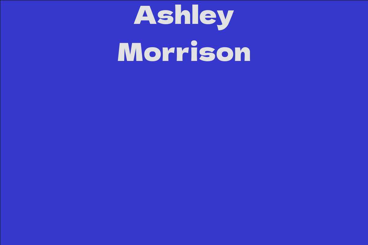 Ashley Morrison