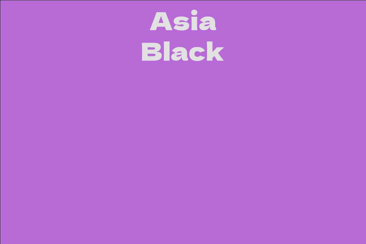 Asia Black