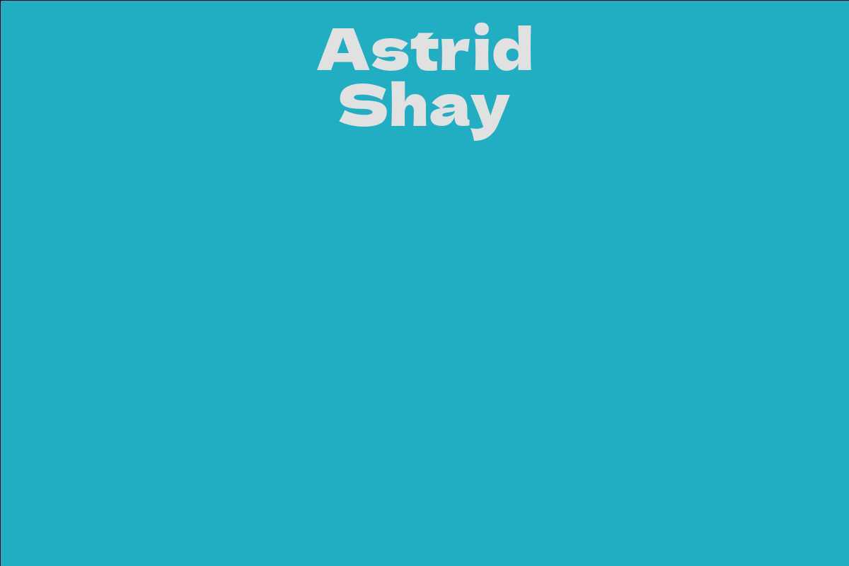 Astrid Shay