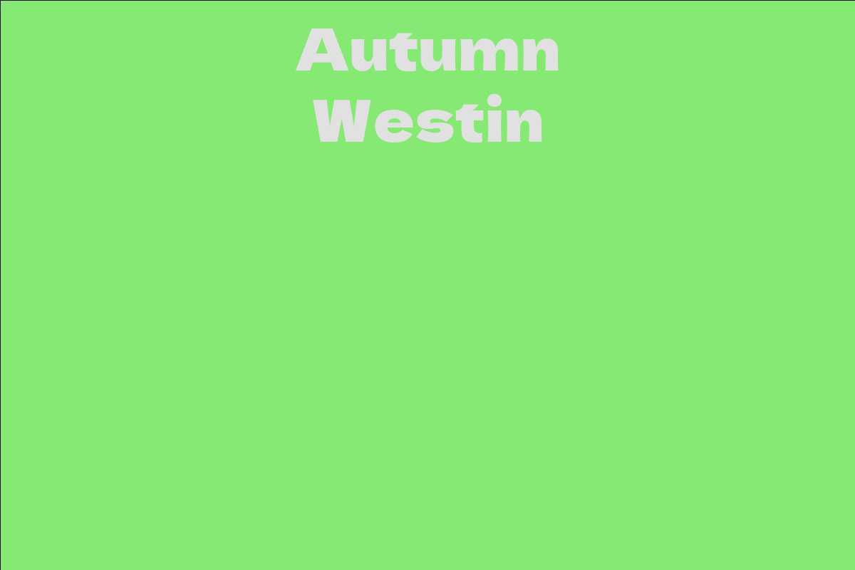 Autumn Westin