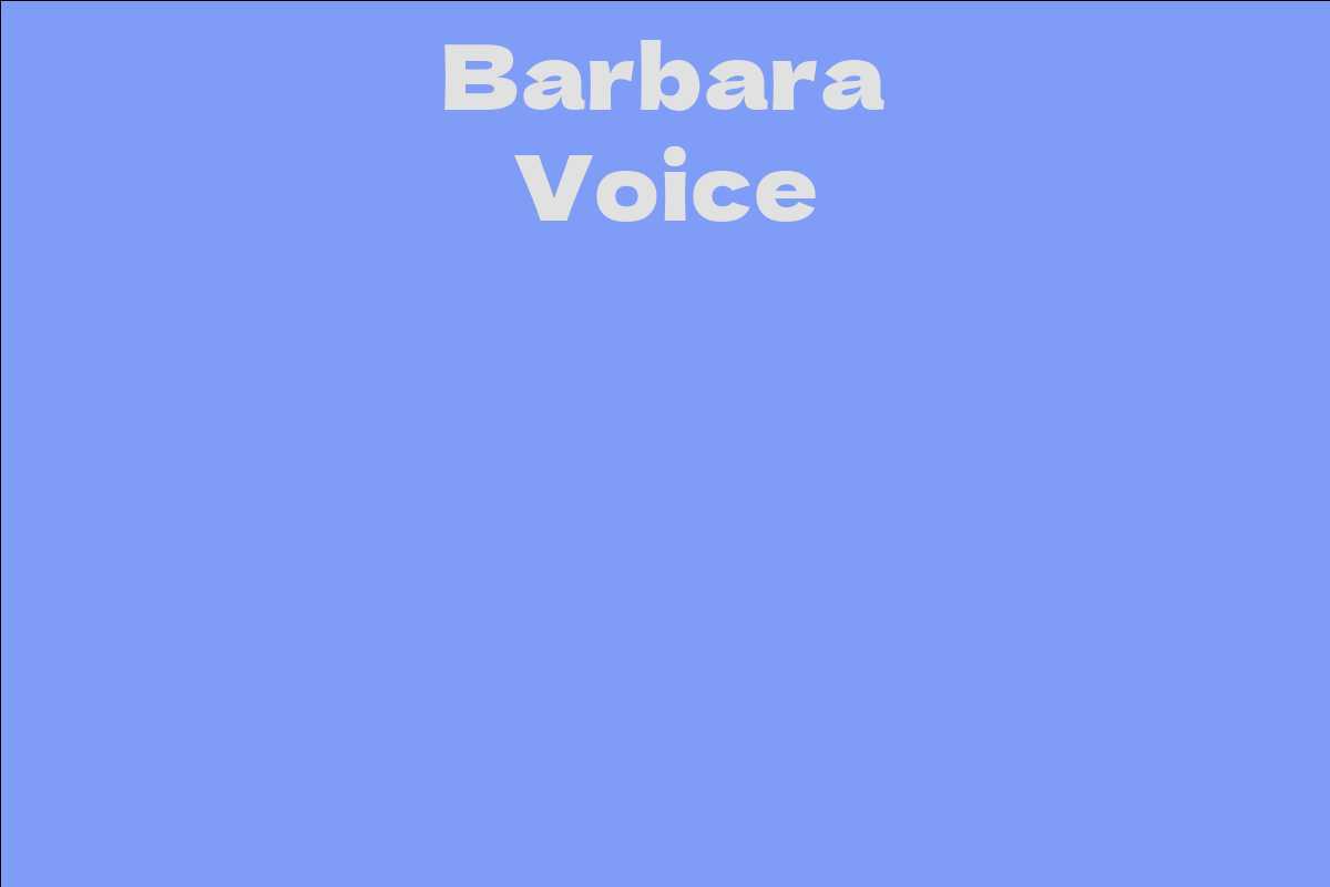 Barbara Voice