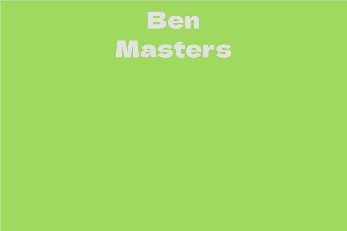 Ben Masters