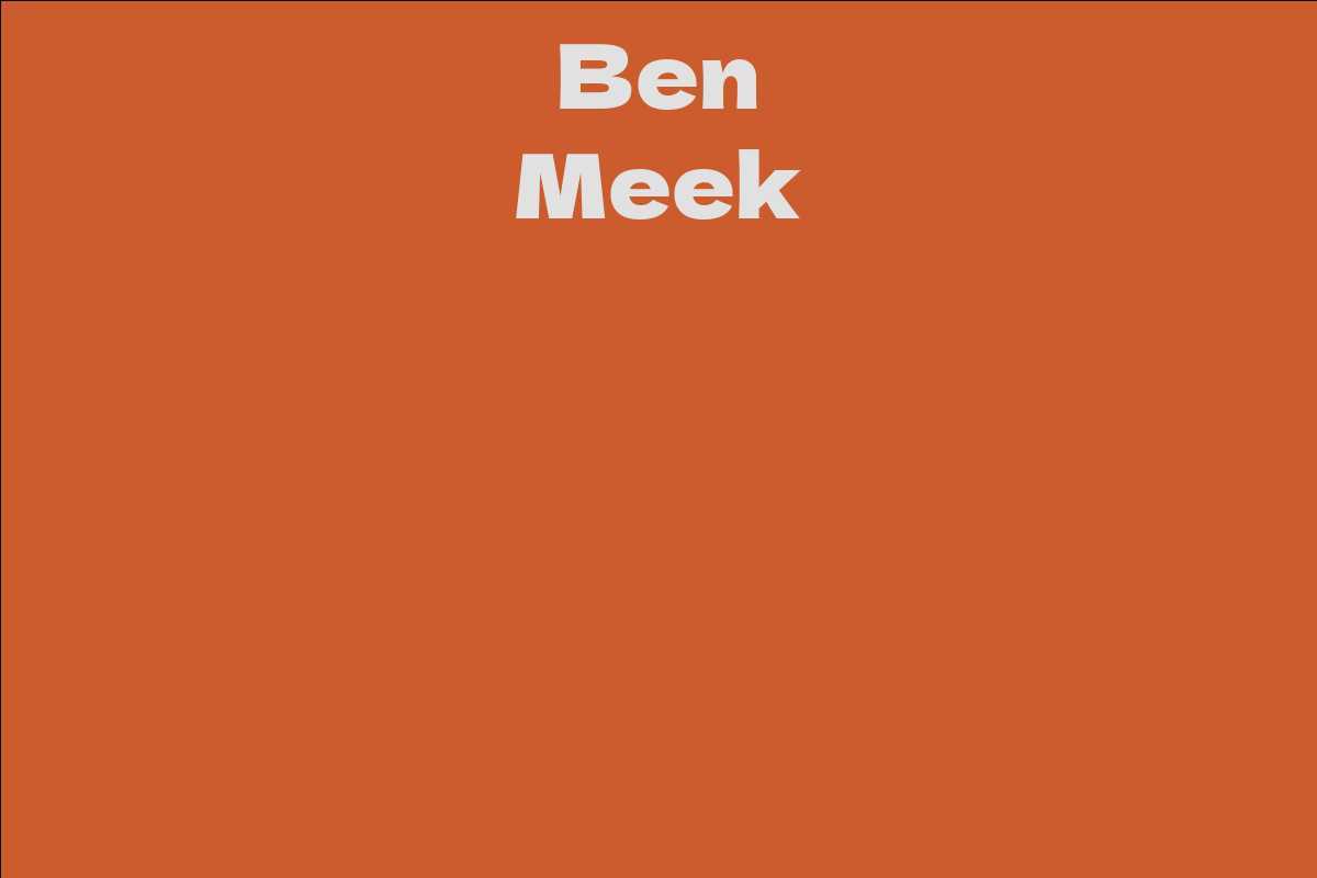 Ben Meek