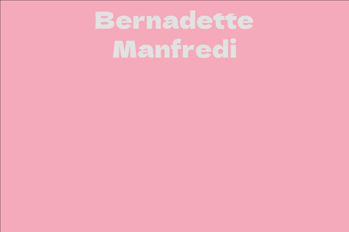 Bernadette Manfredi