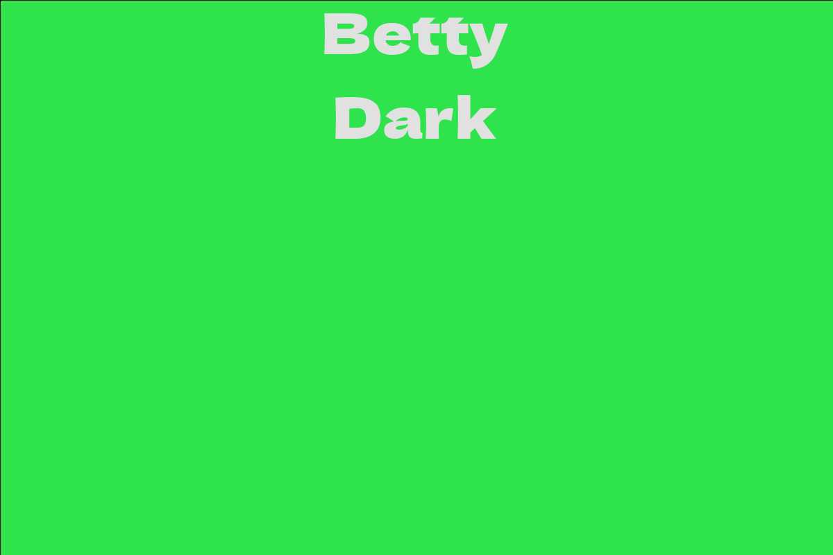 Betty Dark
