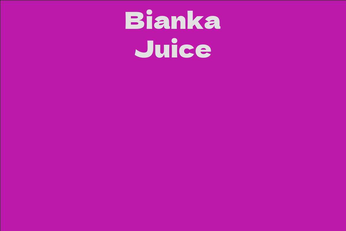 Bianka Juice