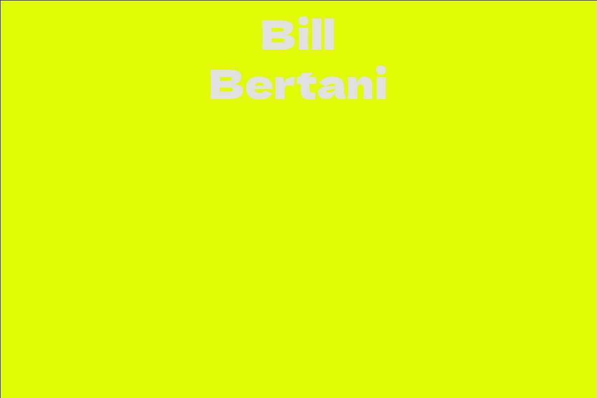 Bill Bertani