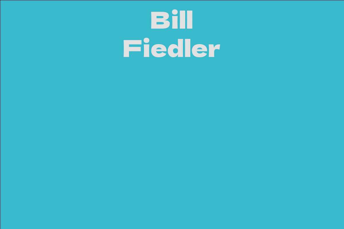 Bill Fiedler