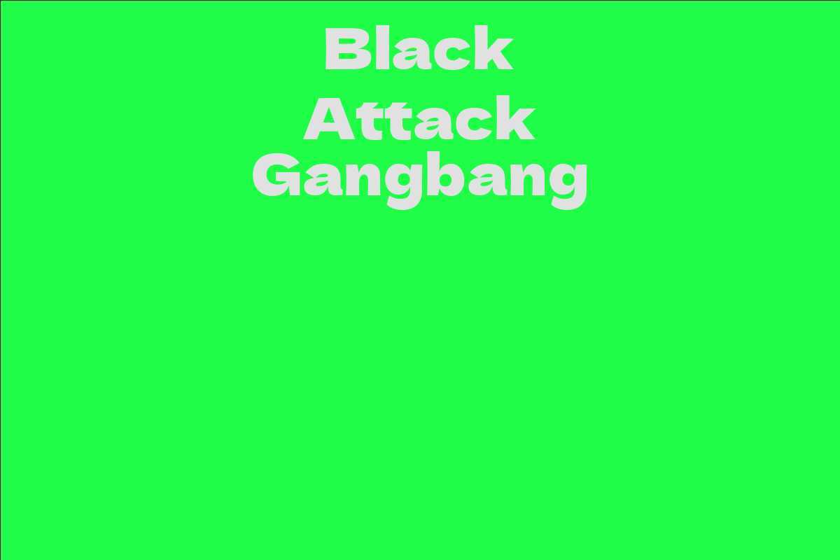 Black Attack Gangbang