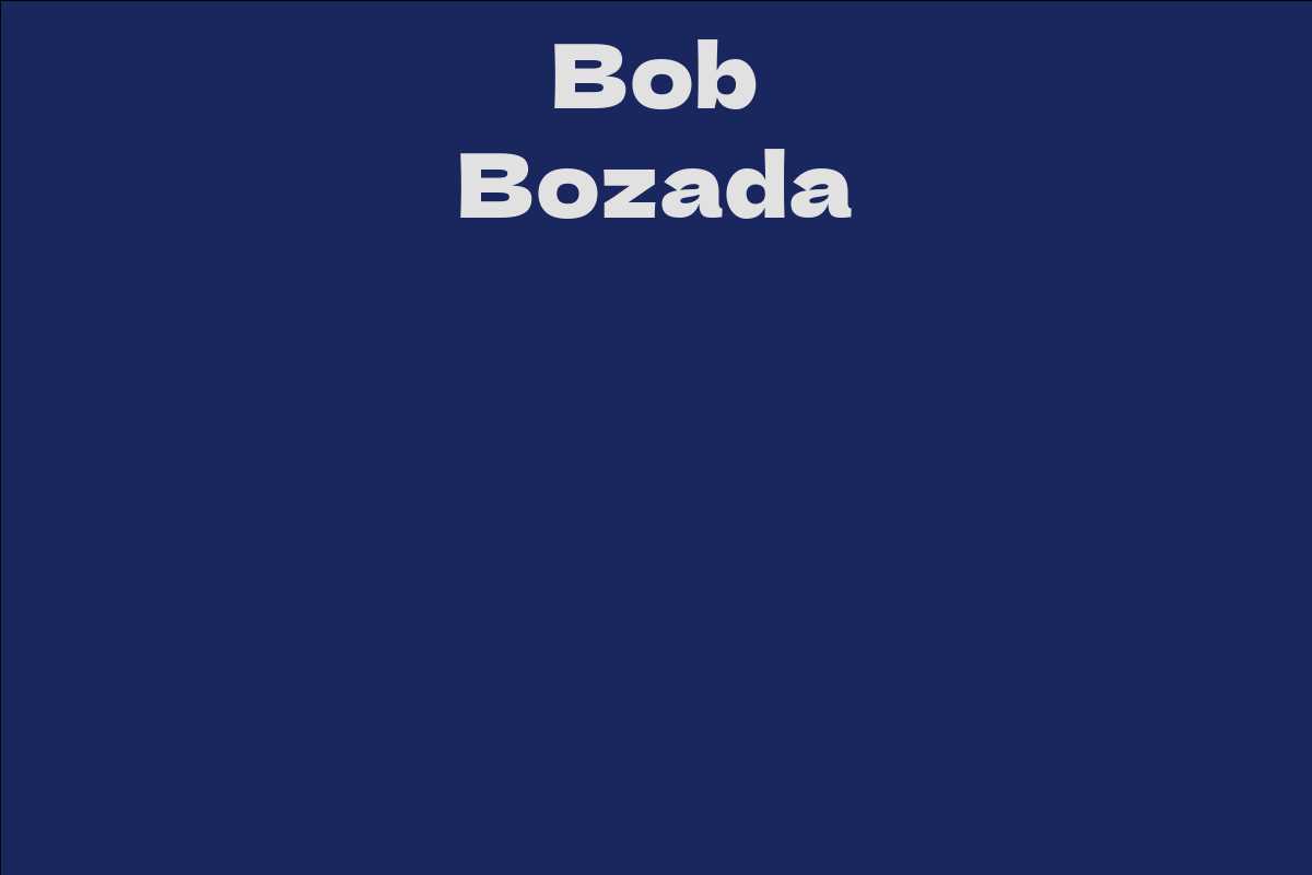 Bob Bozada