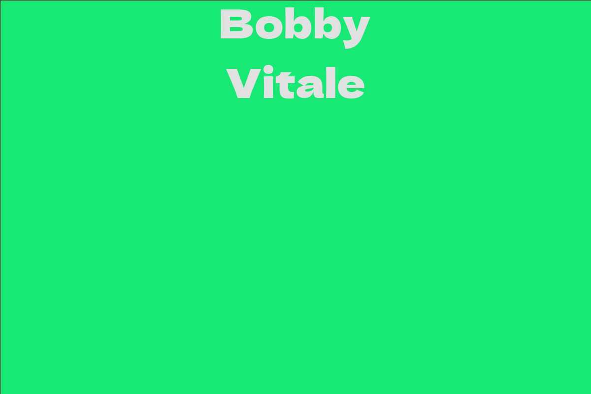 Bobby Vitale