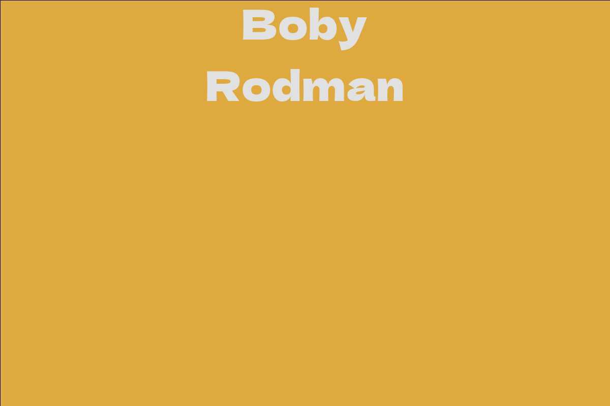 Boby Rodman