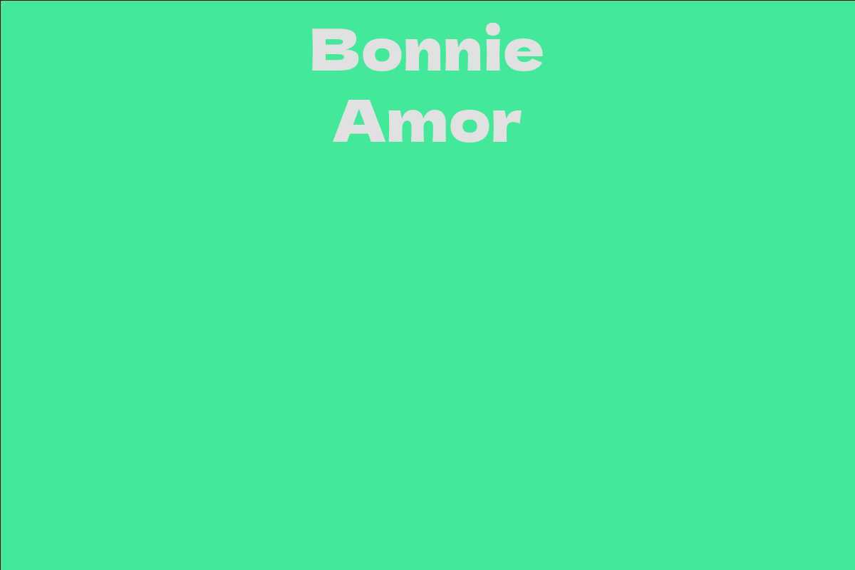 Bonnie Amor