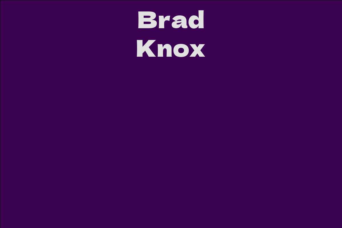 Brad Knox