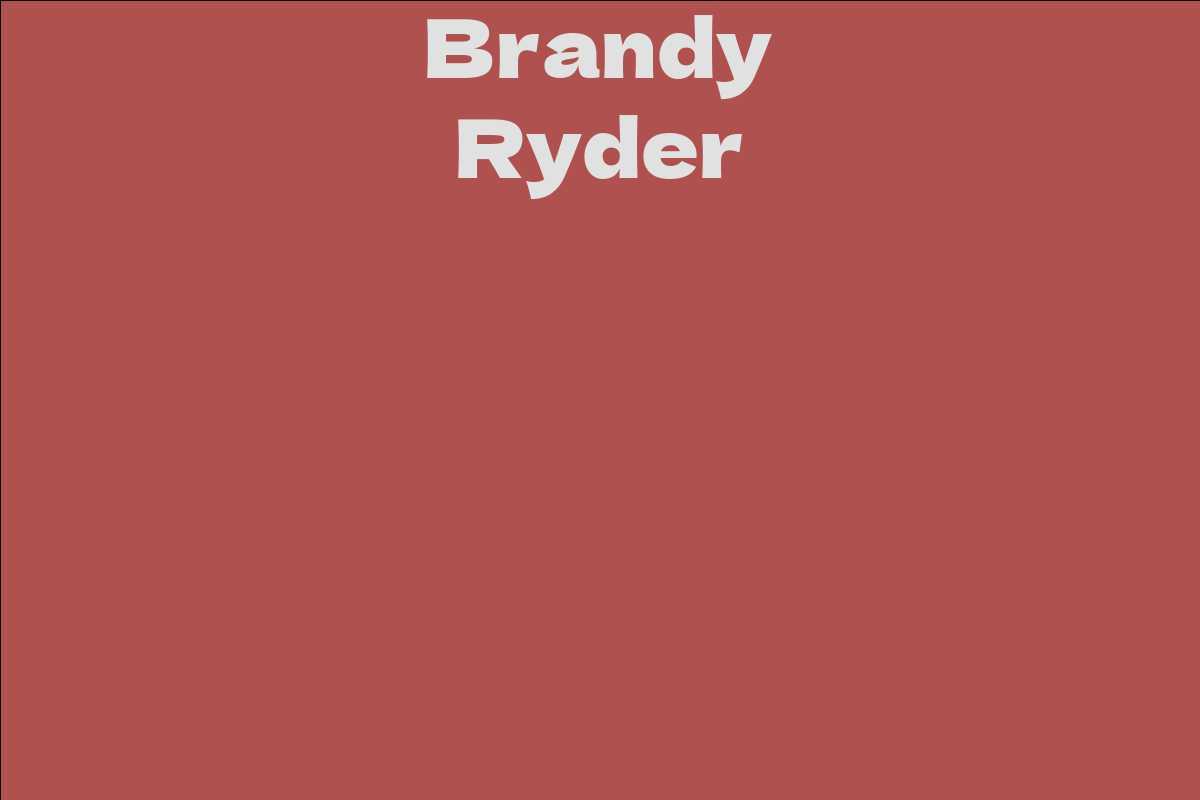 Brandy Ryder