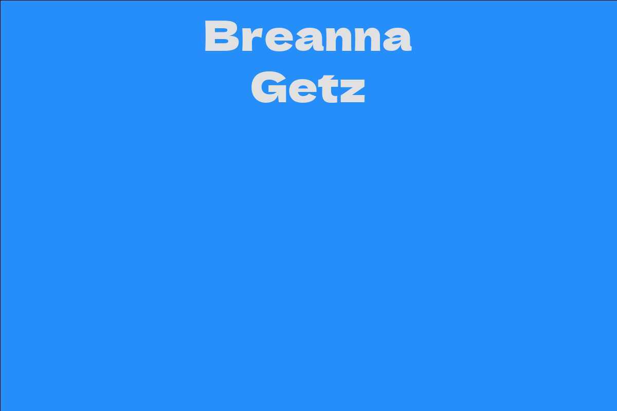 Breanna Getz