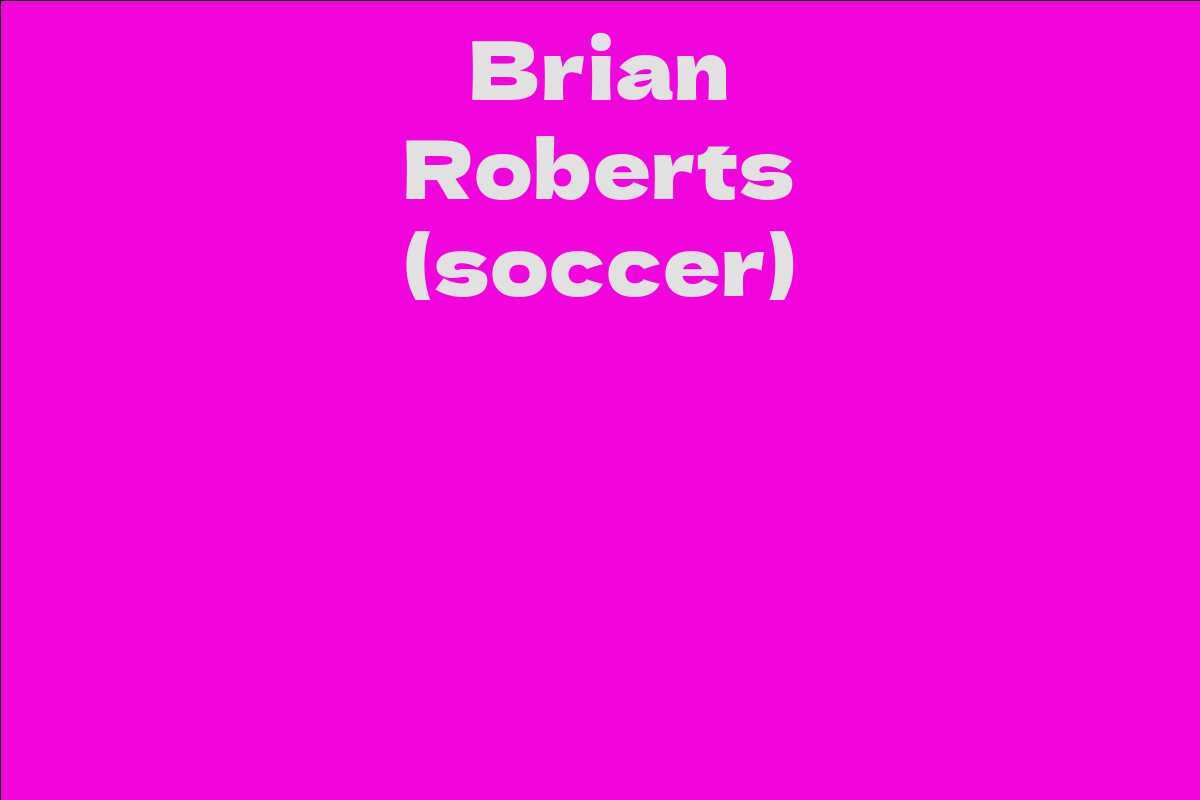 Brian Roberts (soccer)