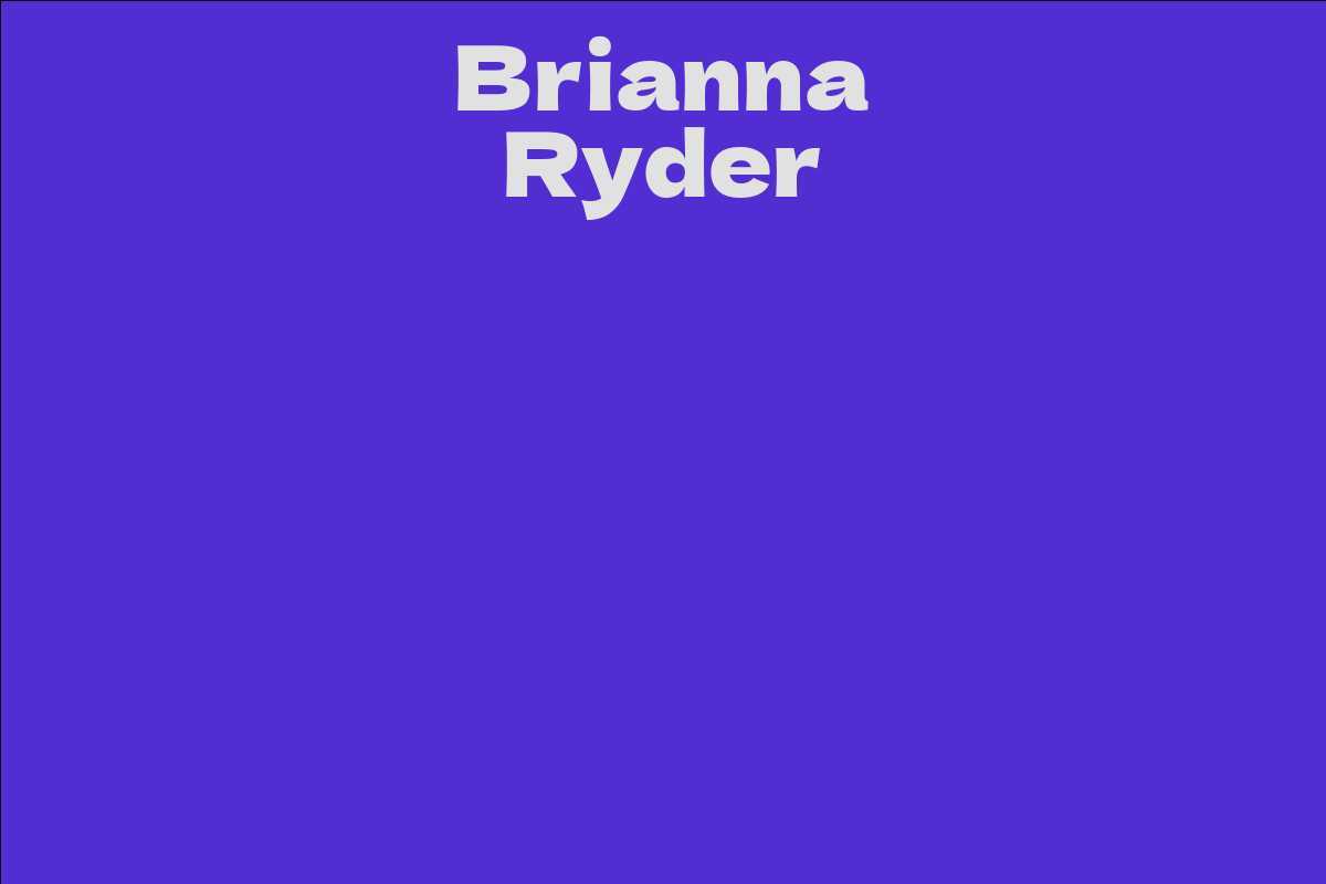 Brianna Ryder