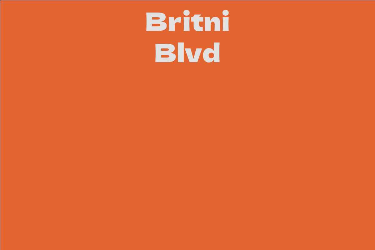 Britni Blvd