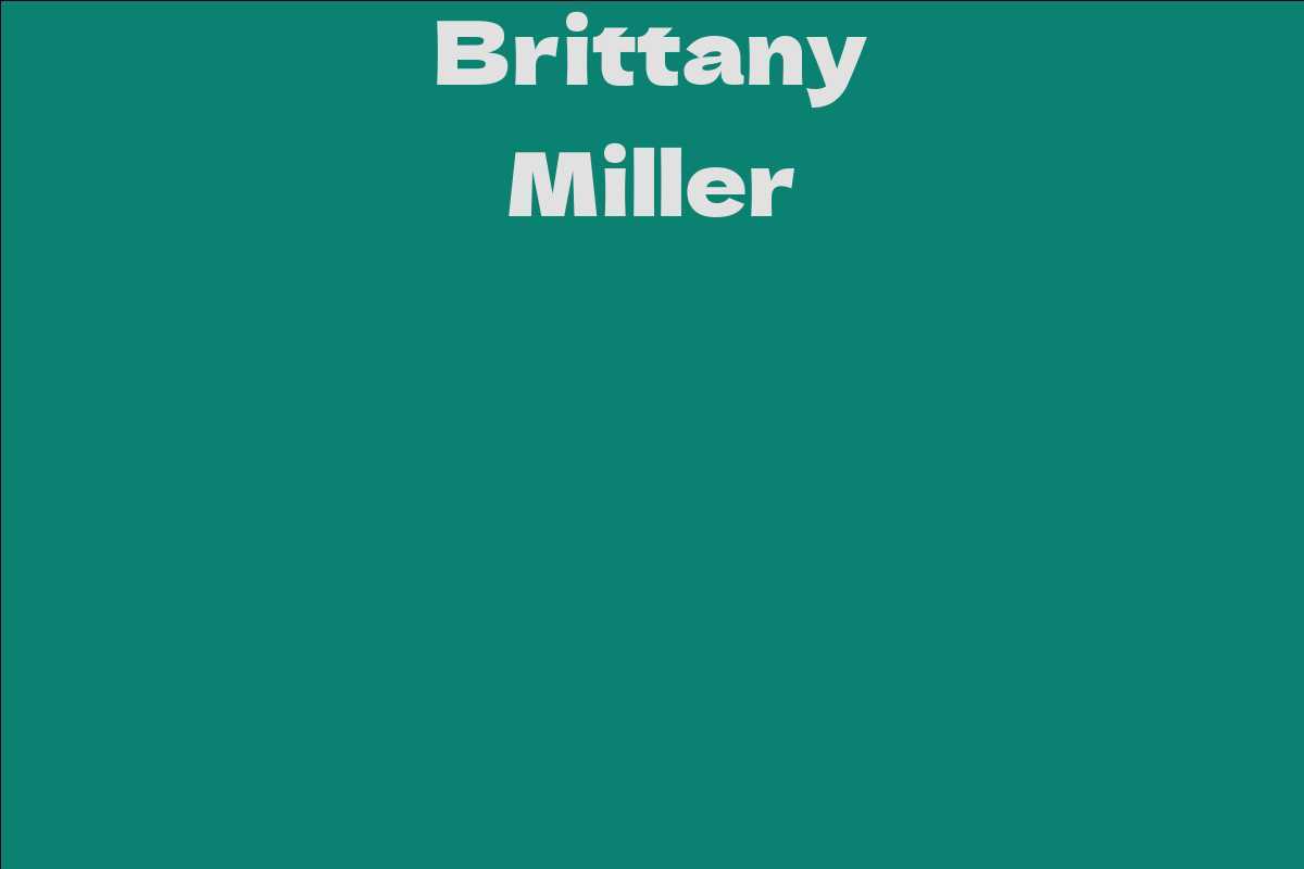 Brittany Miller