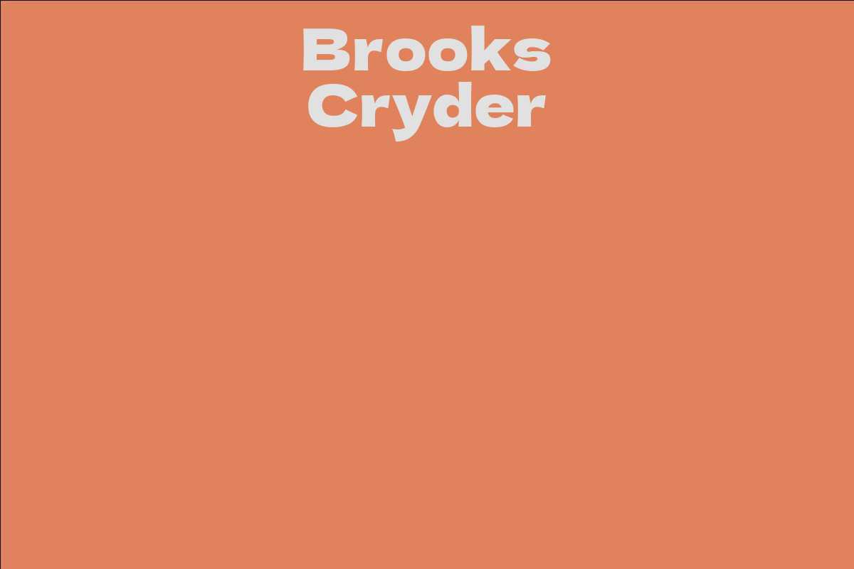 Brooks Cryder