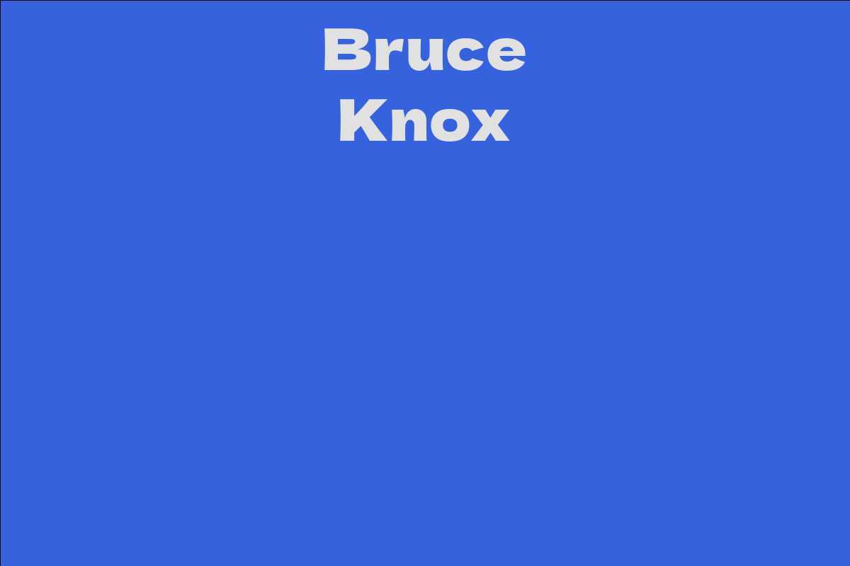 Bruce Knox