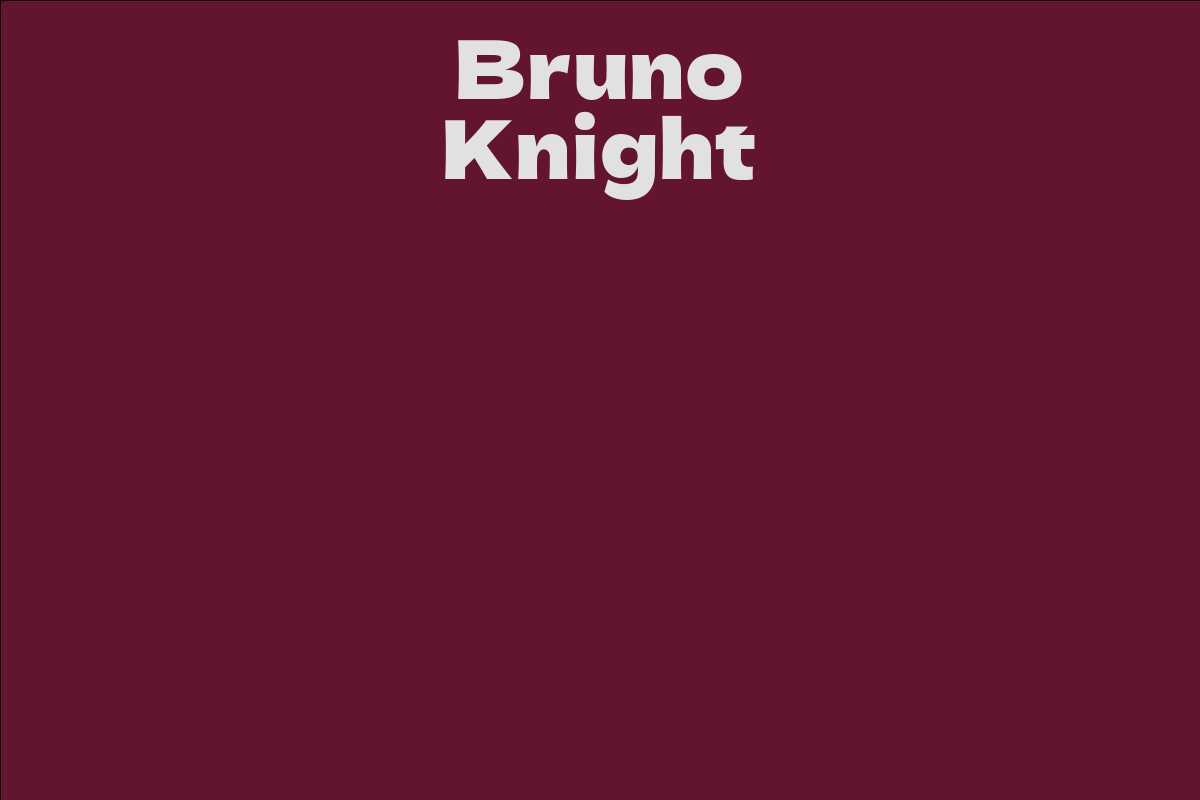 Bruno Knight