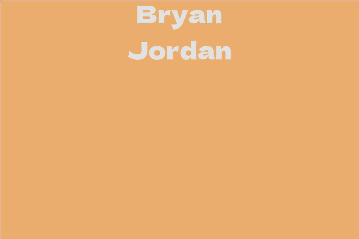Bryan Jordan