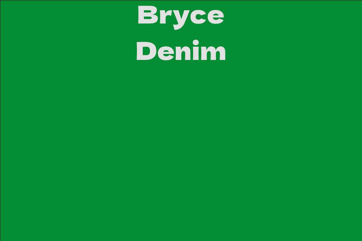 Bryce Denim