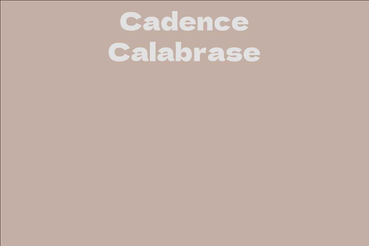 Cadence Calabrase