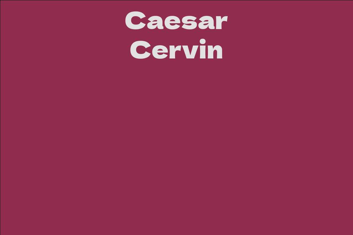 Caesar Cervin