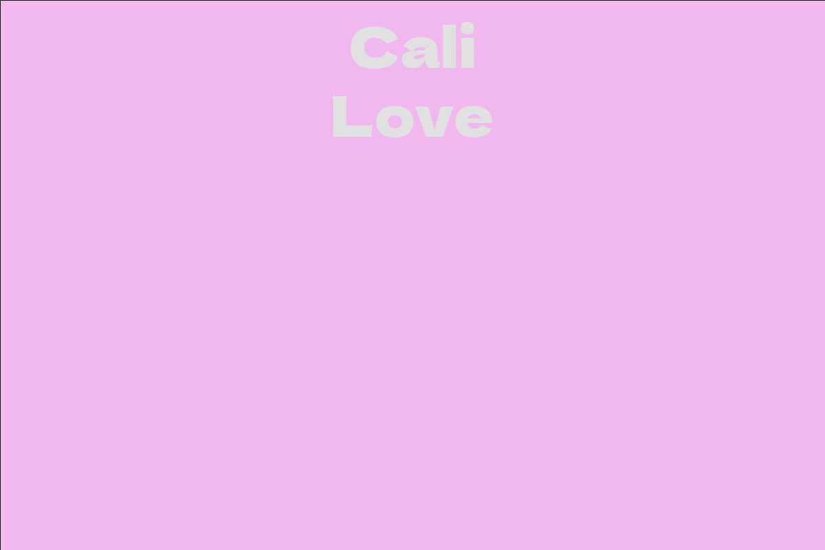 Cali Love