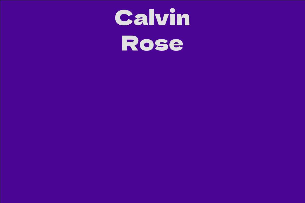Calvin Rose