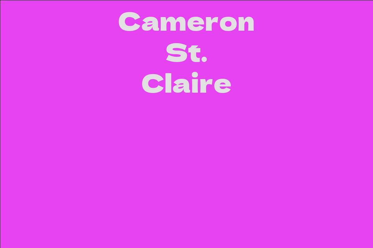 Cameron St. Claire