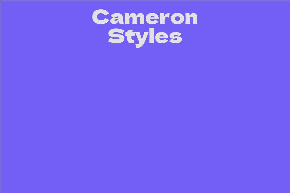 Cameron Styles