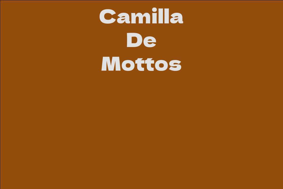 Camilla De Mottos