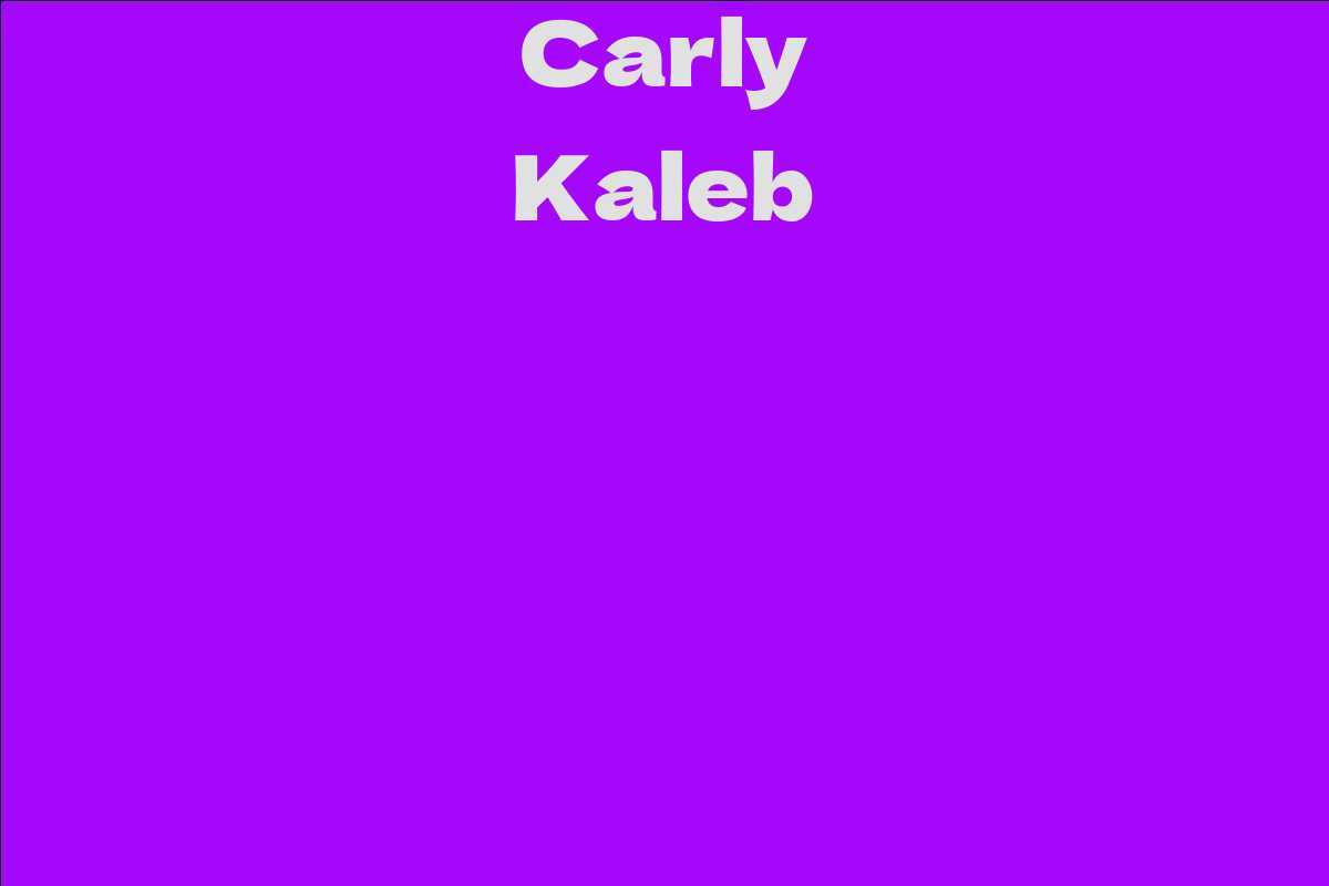 Carly Kaleb