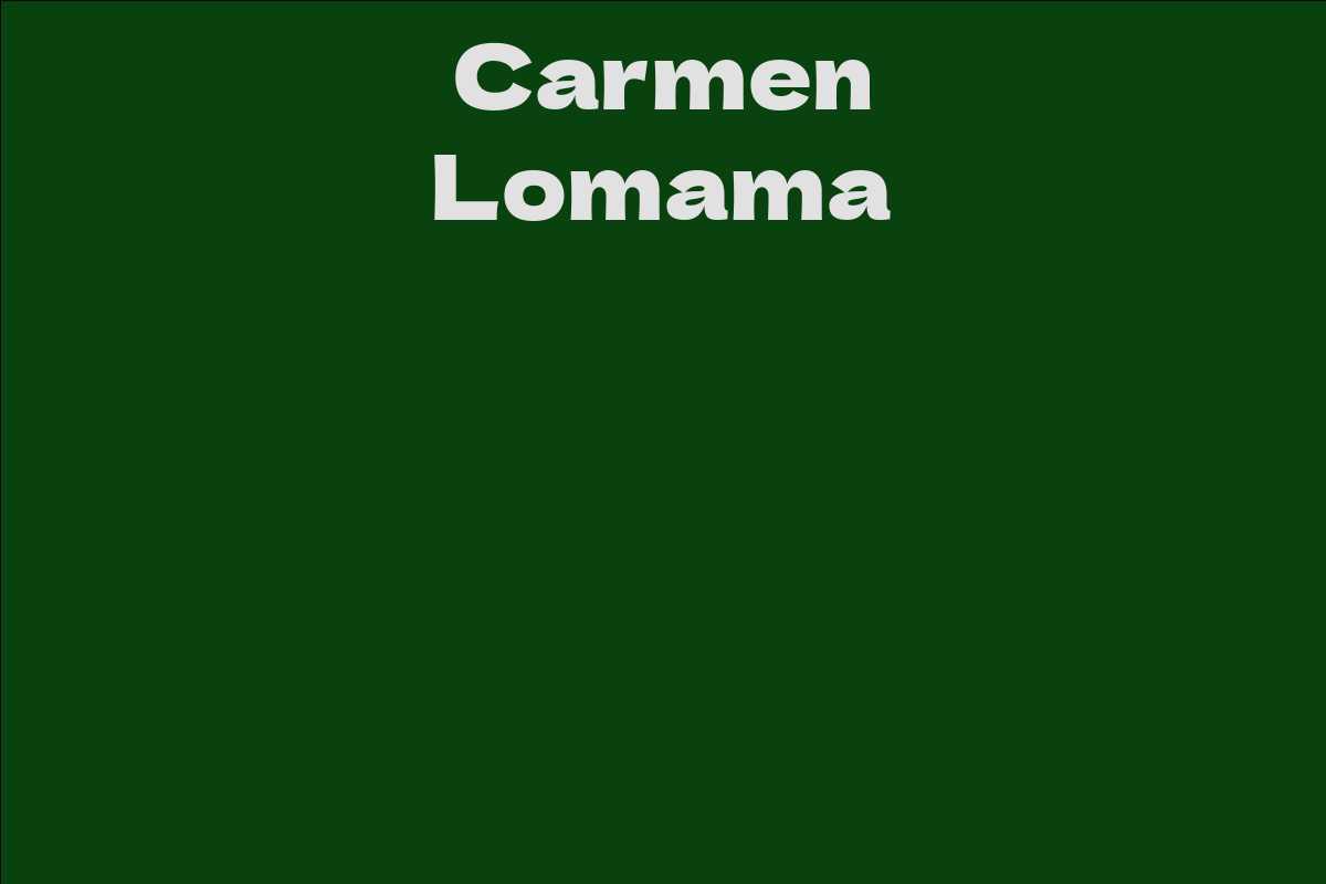 Carmen Lomama