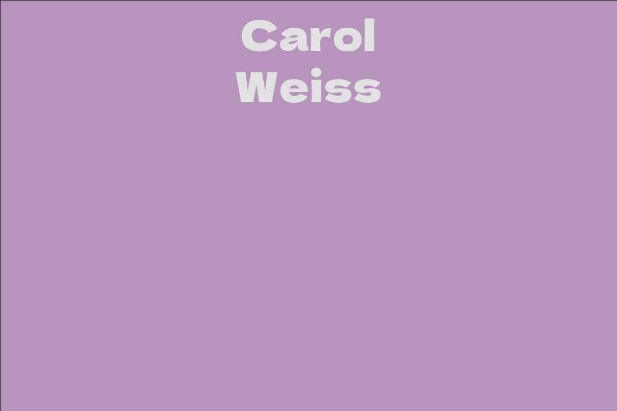 Carol Weiss