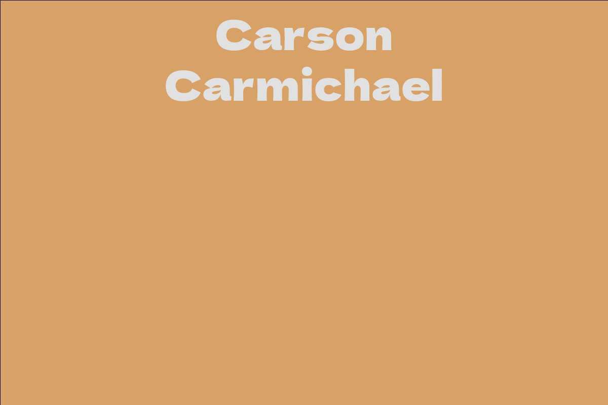 Carson Carmichael