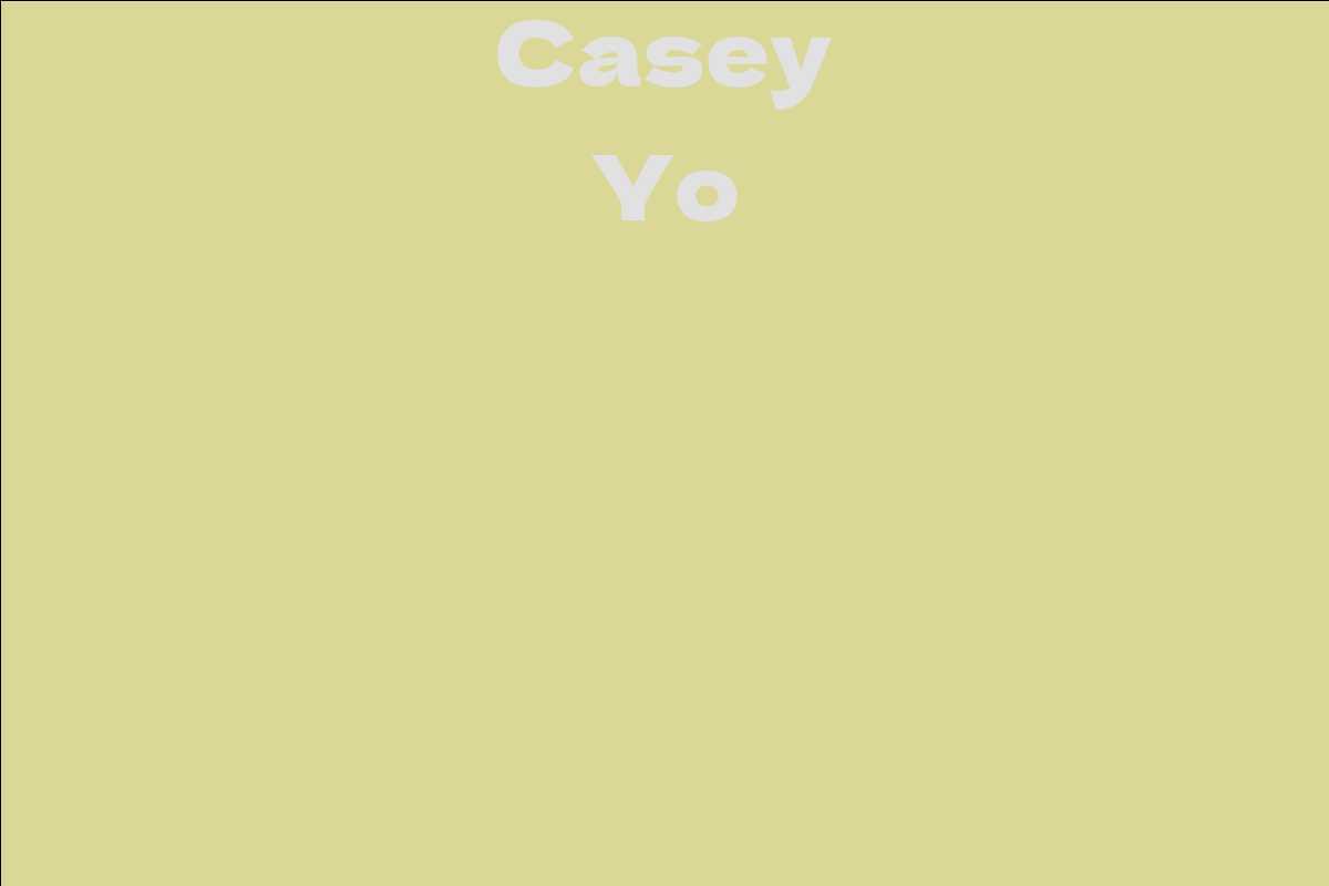 Casey Yo