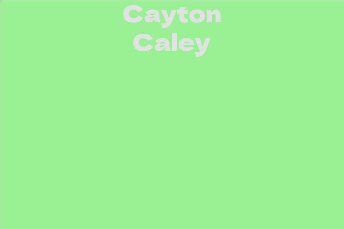Cayton Caley