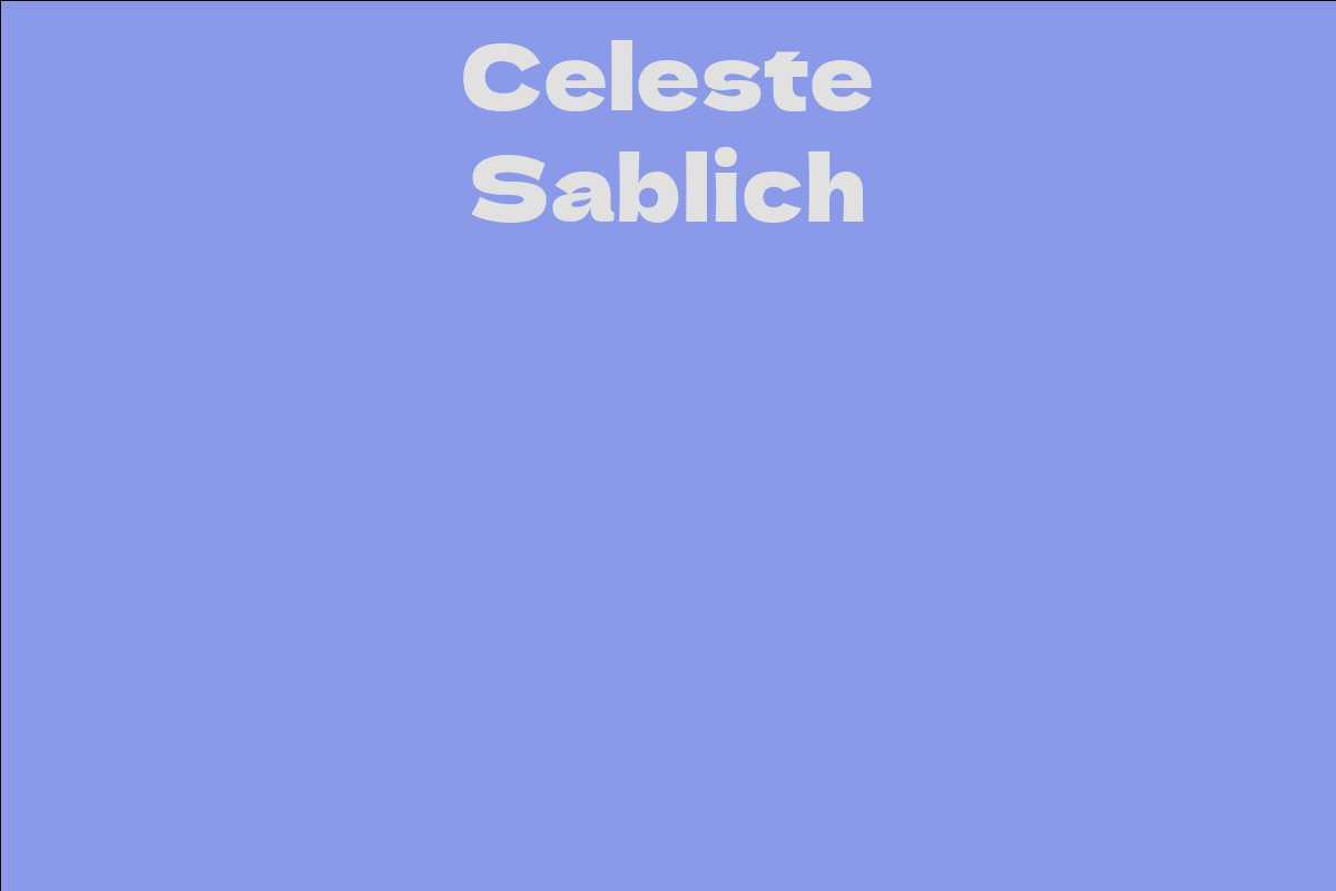 Celeste Sablich