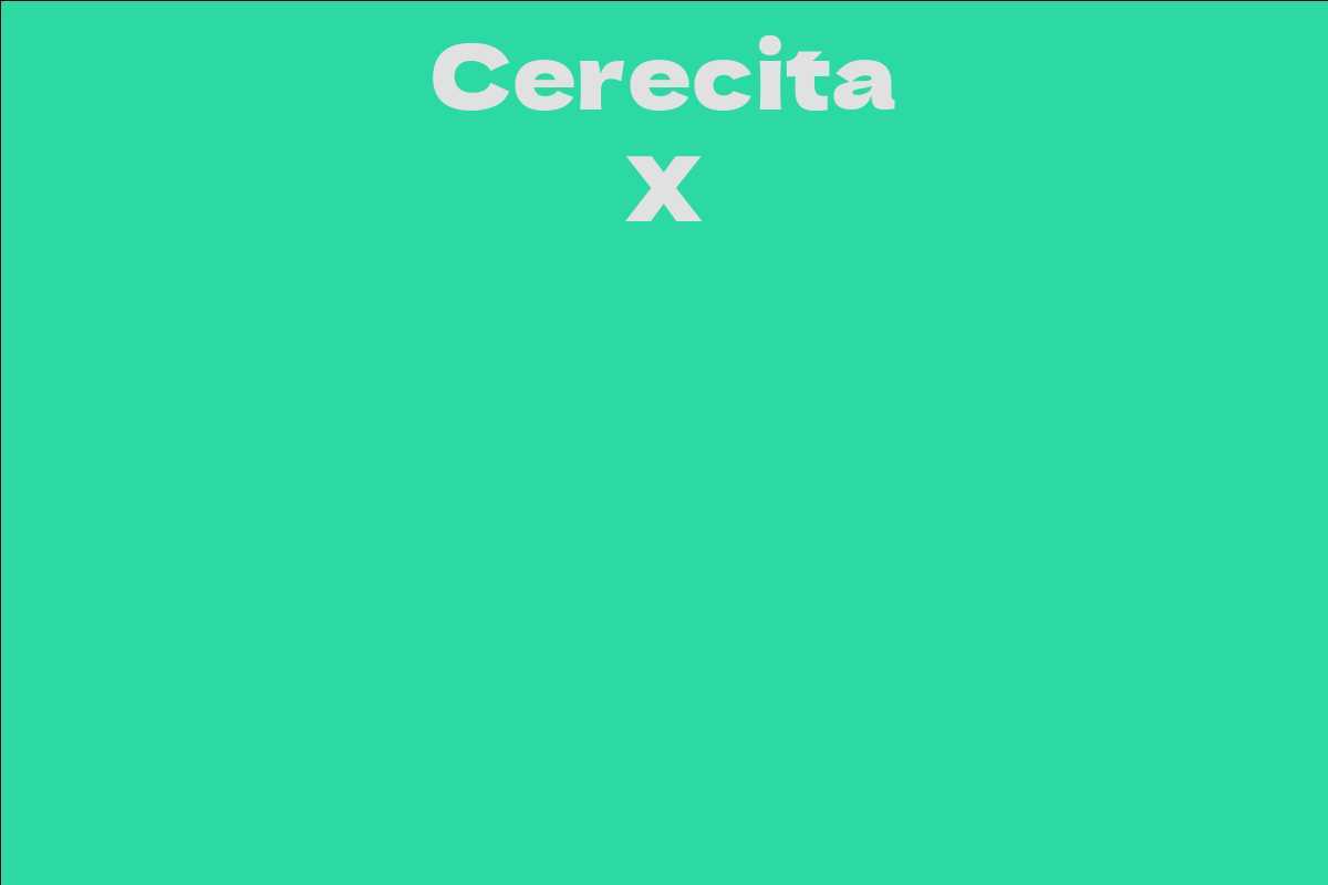 Cerecita X