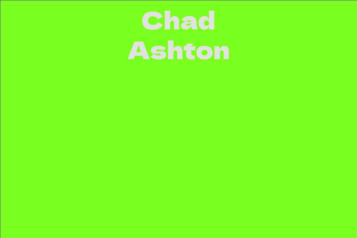 Chad Ashton