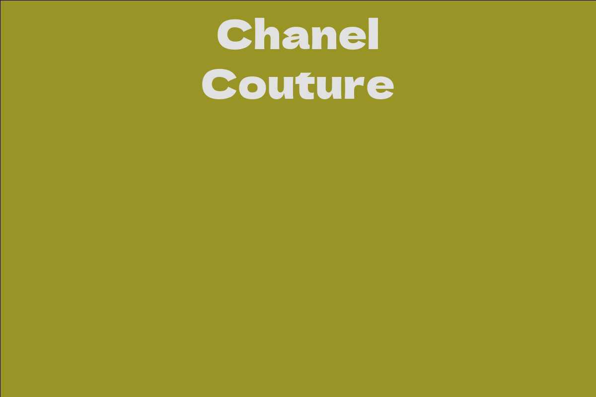 Chanel Couture