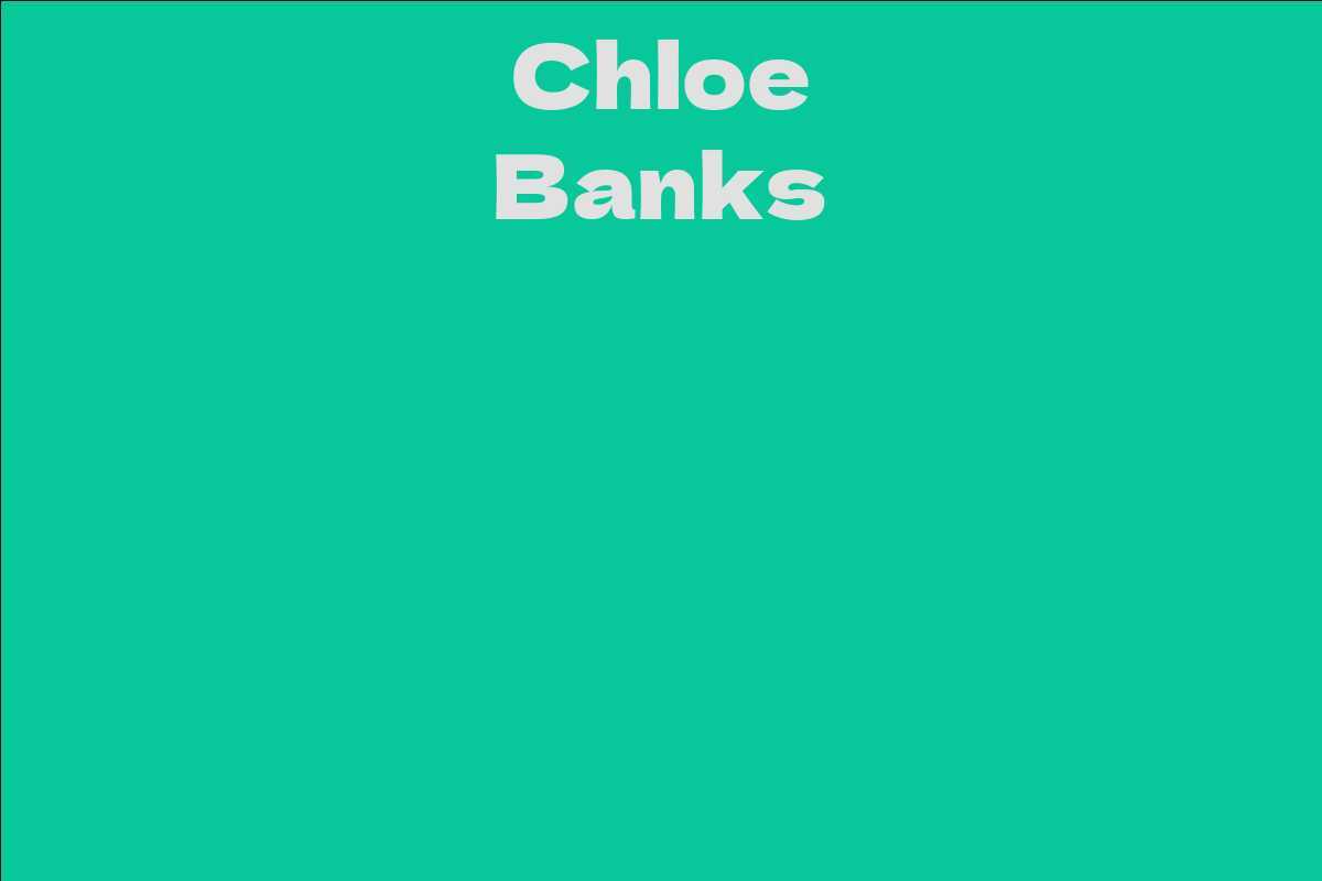 Chloe Banks