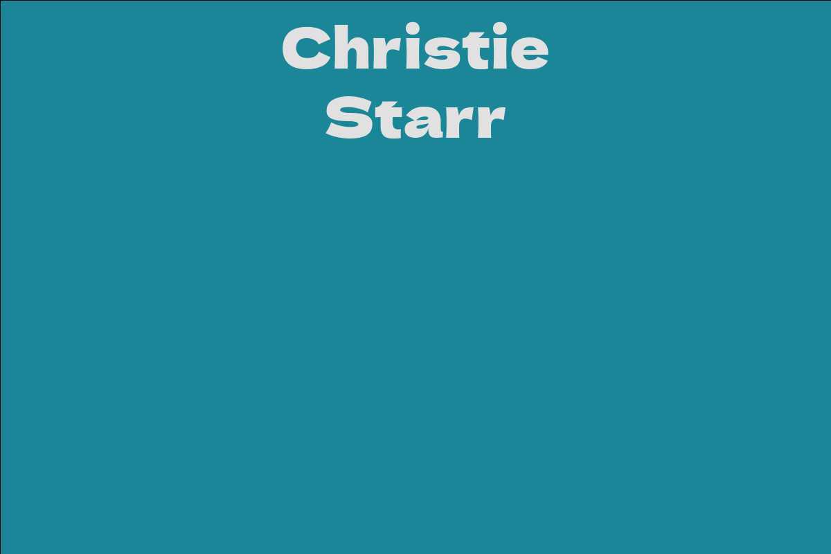 Christie Starr