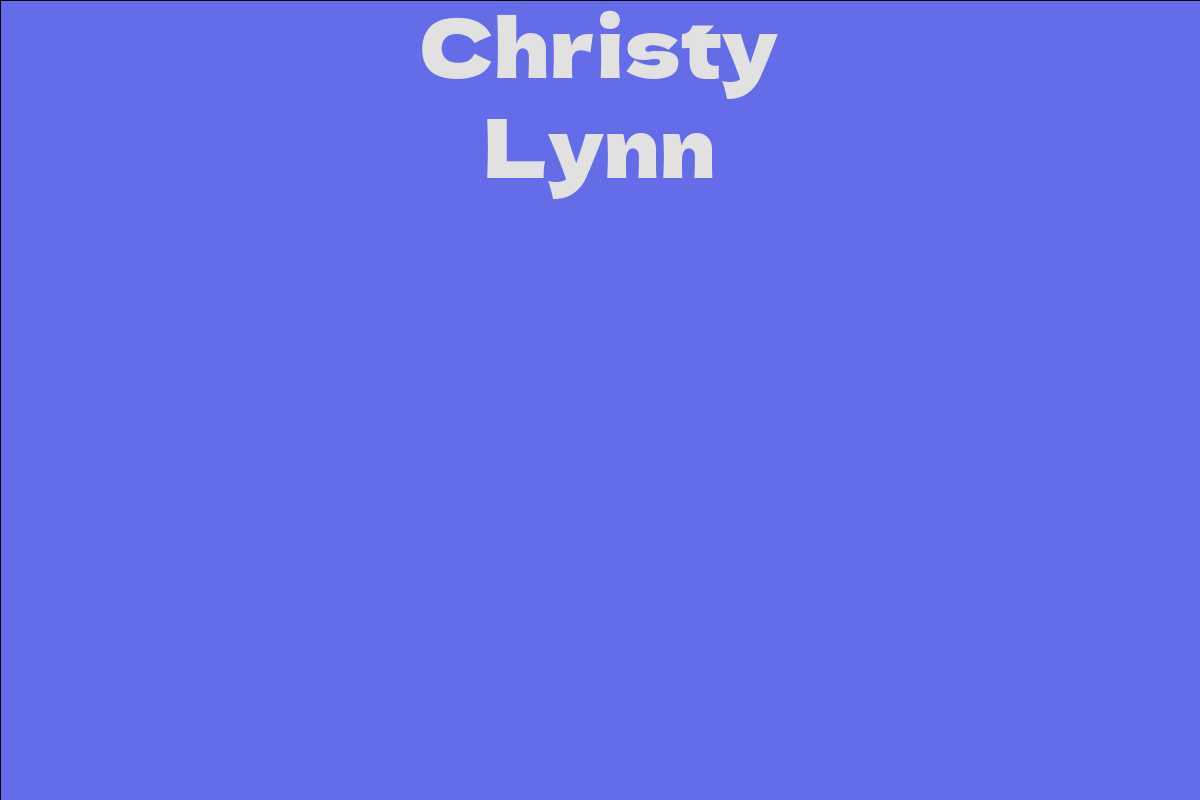 Christy Lynn